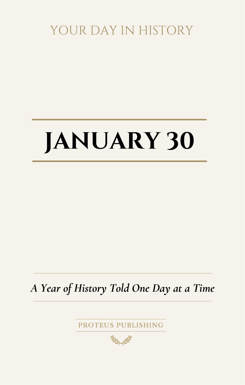 Date with History: January 30 - Front Cover