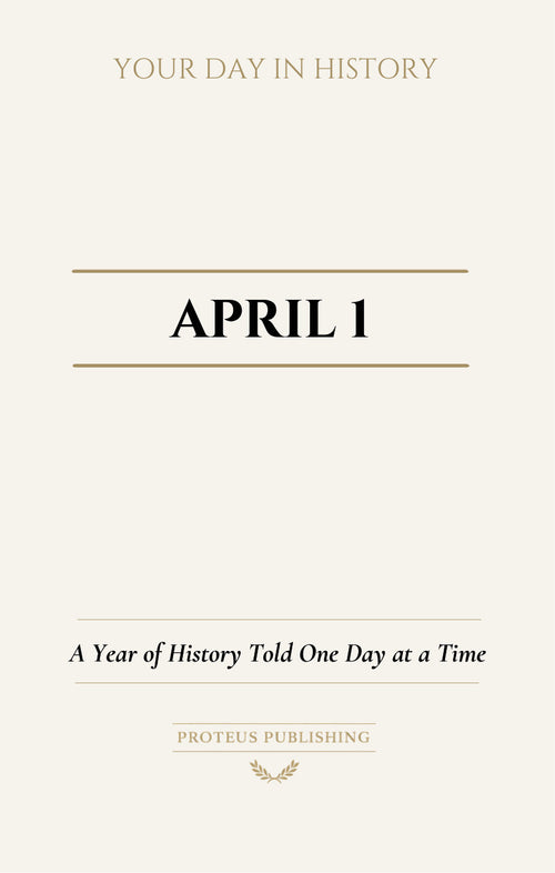 Date with History: April 1 - Front Cover