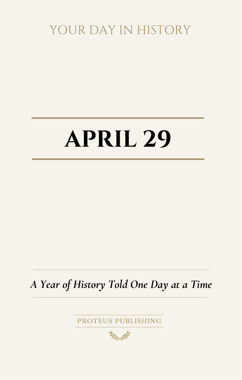 Date with History: April 29 - Front Cover
