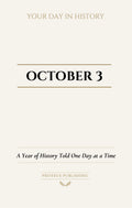 Date with History: October 3 - Front Cover