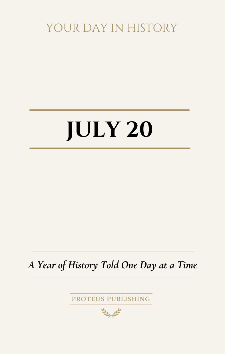 Date with History: July 20 - Front Cover