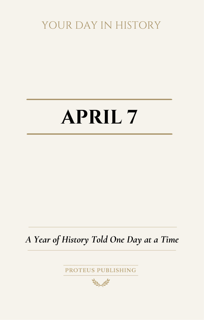 Date with History: April 7 - Front Cover