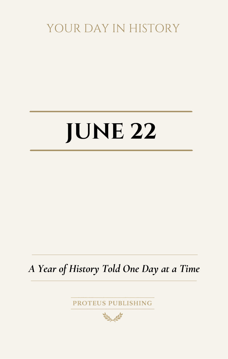 Date with History: June 22 - Front Cover
