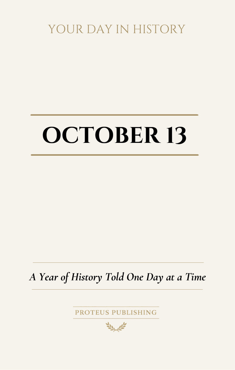 Date with History: October 13 - Front Cover