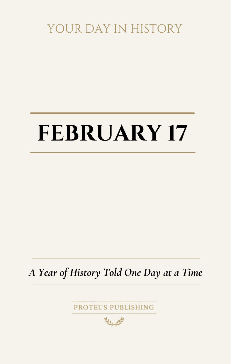 Date with History: February 17 - Front Cover
