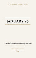 Date with History: January 25 - Front Cover