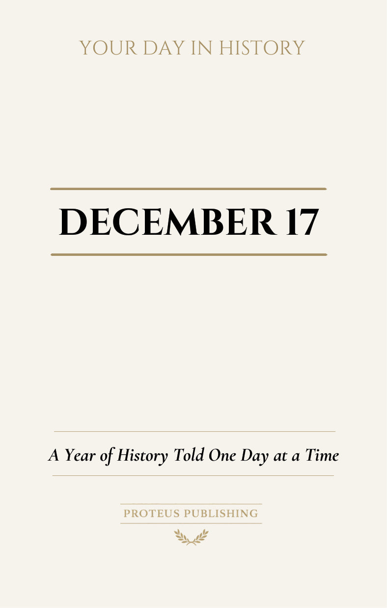 Date with History: December 17 - Front Cover