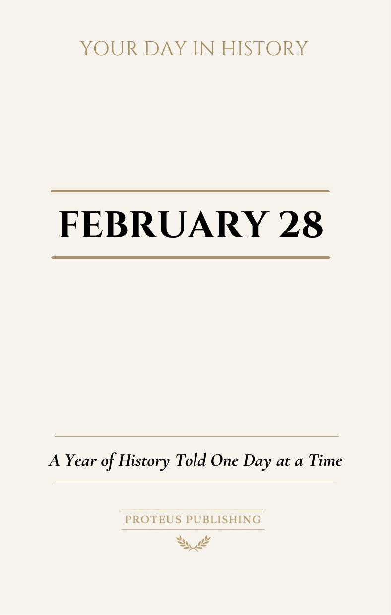 Date with History: February 28 - Front Cover