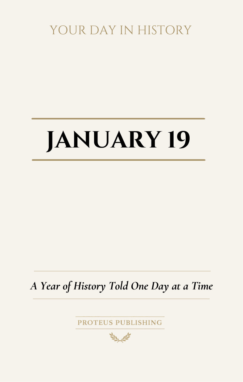 Date with History: January 19 - Front Cover