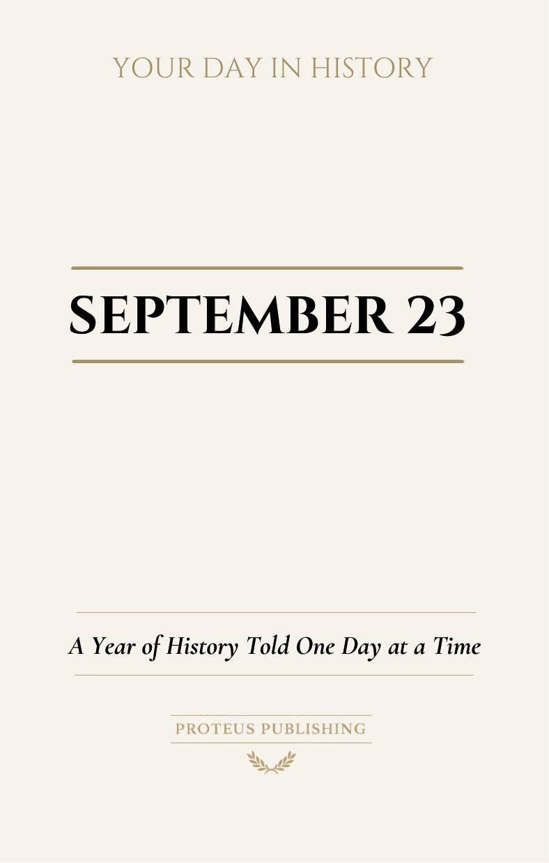 Date with History: September 23 - Front Cover