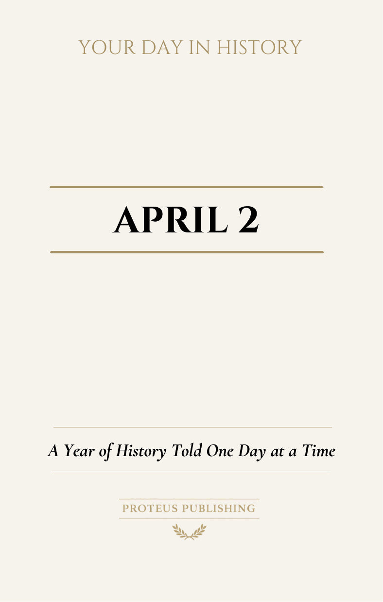 Date with History: April 2 - Front Cover