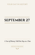 Date with History: September 27 - Front Cover