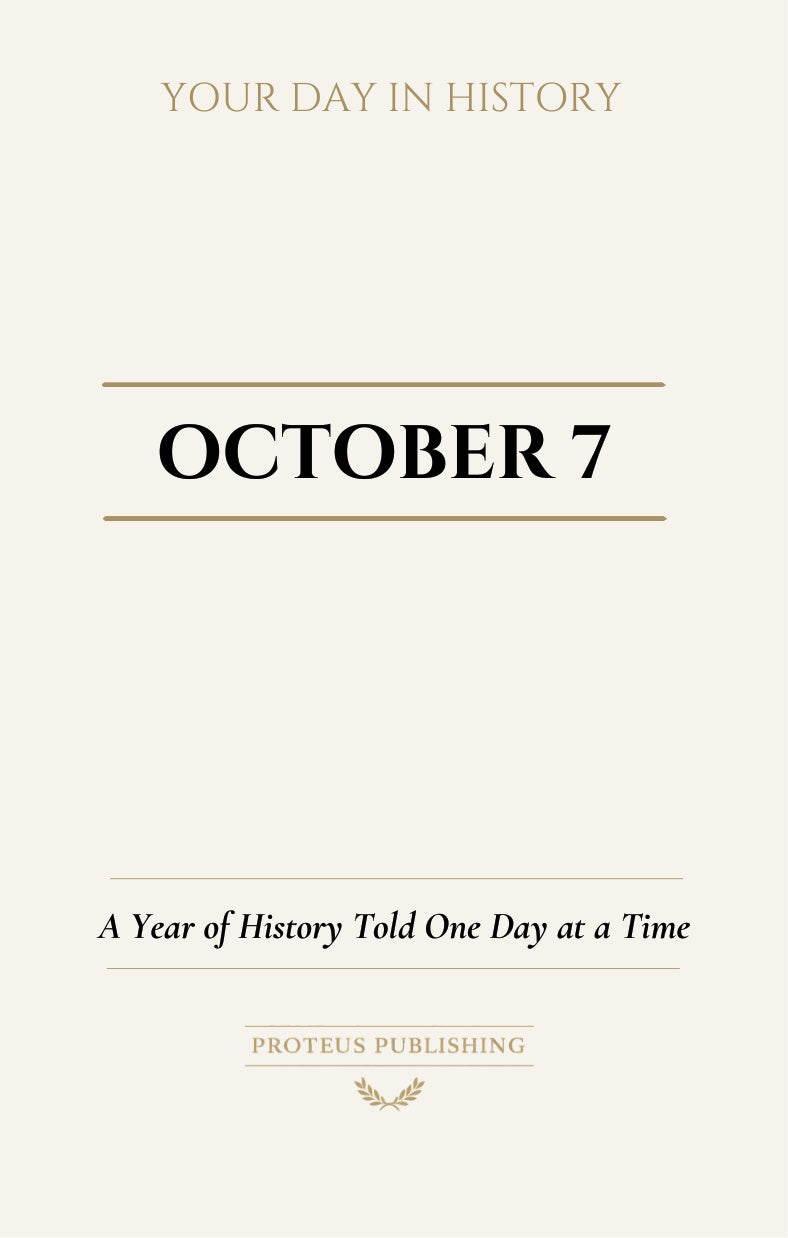 Date with History: October 7 - Front Cover