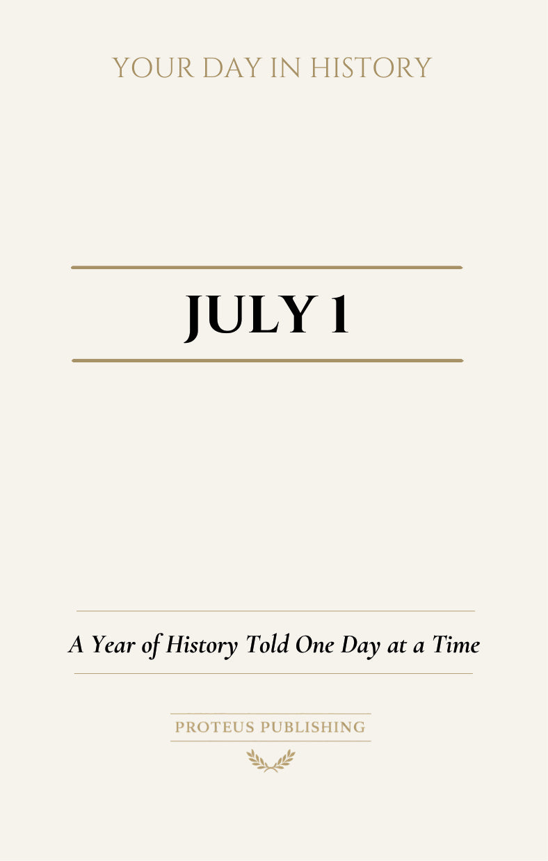 Date with History: July 1 - Front Cover
