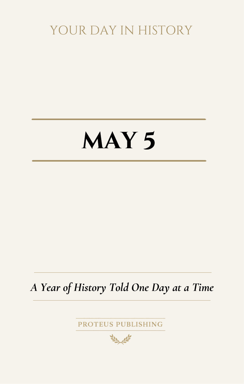 Date with History: May 5 - Front Cover