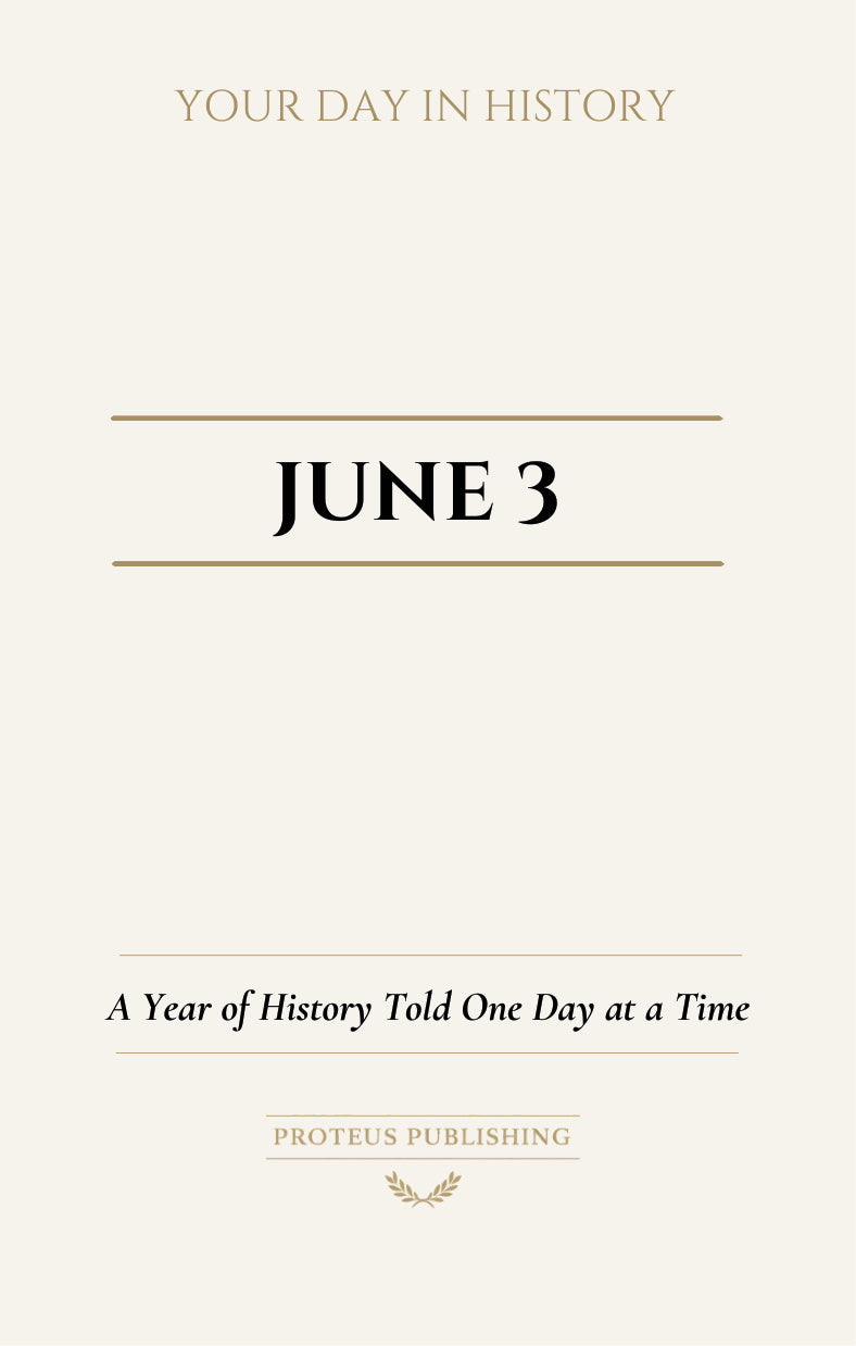 Date with History: June 3 - Front Cover
