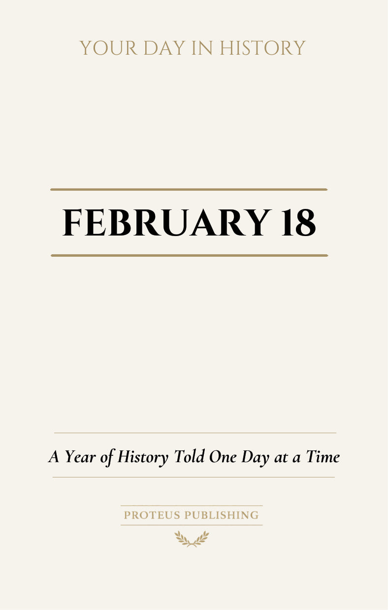 Date with History: February 18 - Front Cover