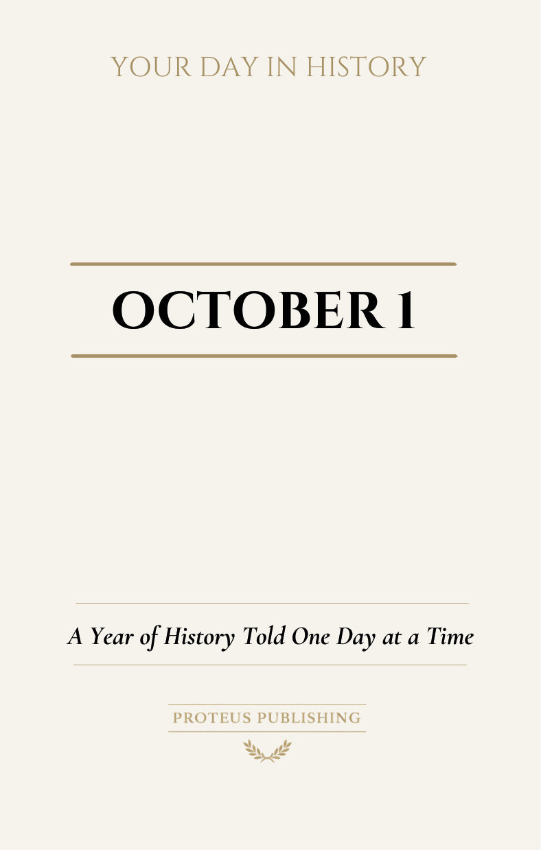 Date with History: October 1 - Front Cover