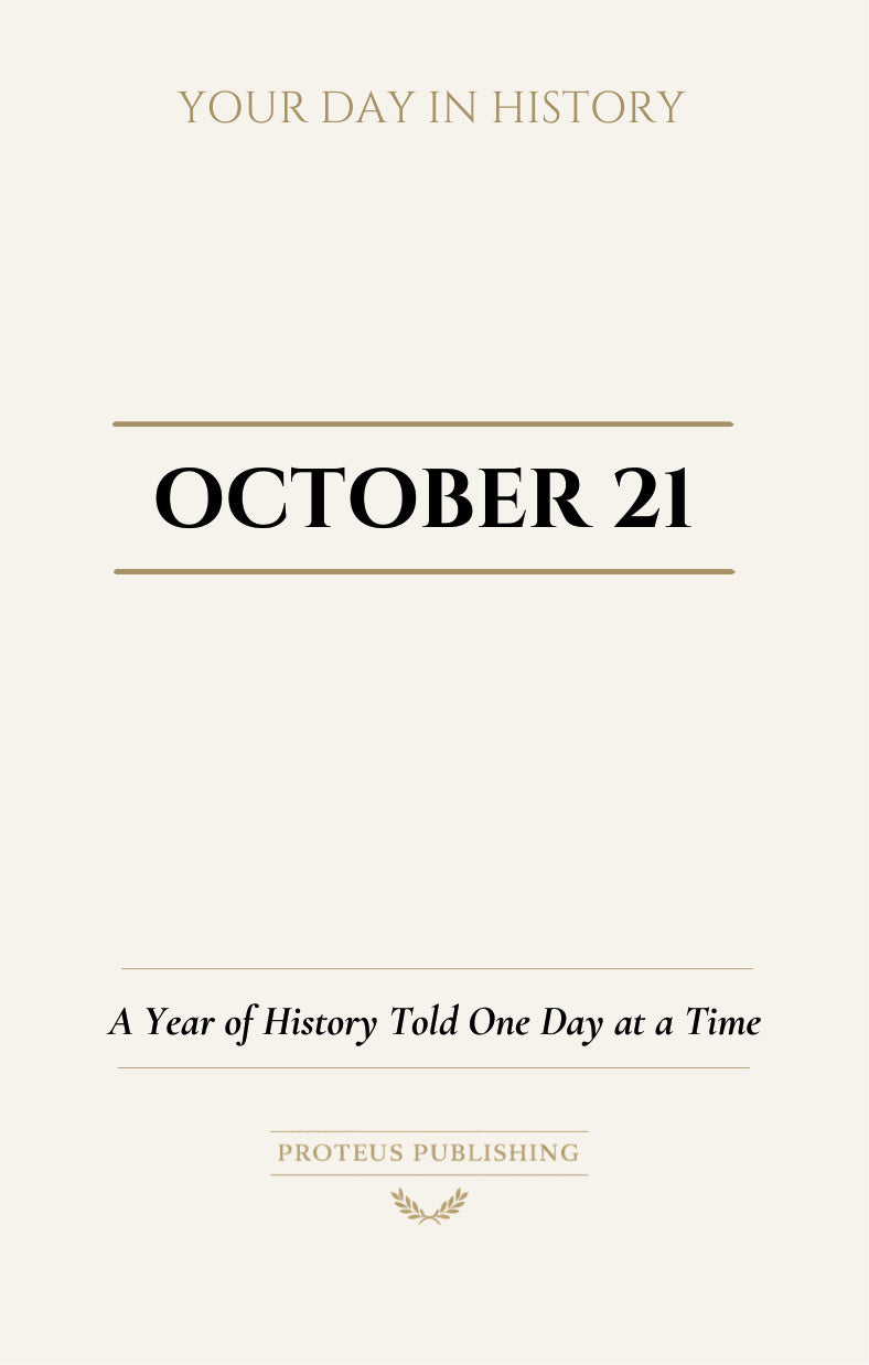 Date with History: October 21 - Front Cover
