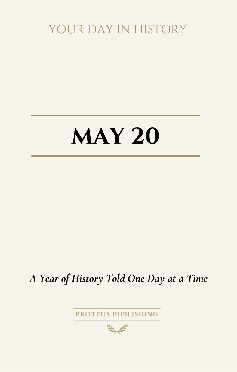 Date with History: May 20 - Front Cover