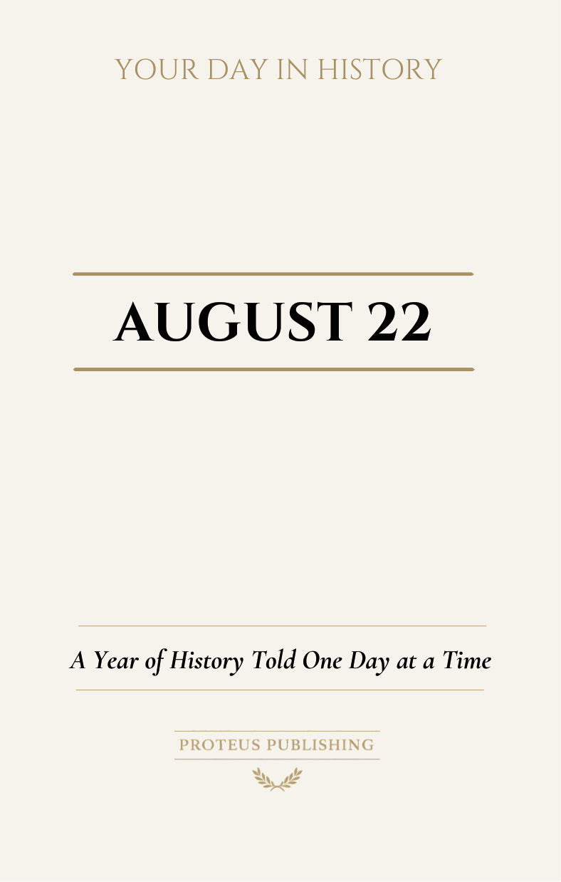Date with History: August 22 - Front Cover