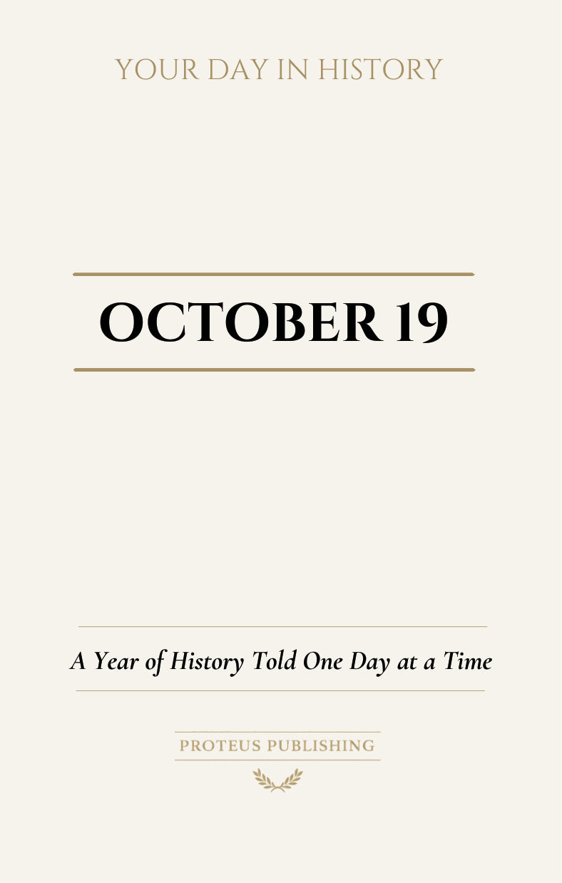 Date with History: October 19 - Front Cover