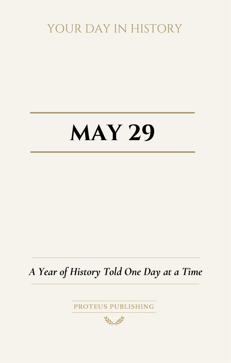 Date with History: May 29 - Front Cover