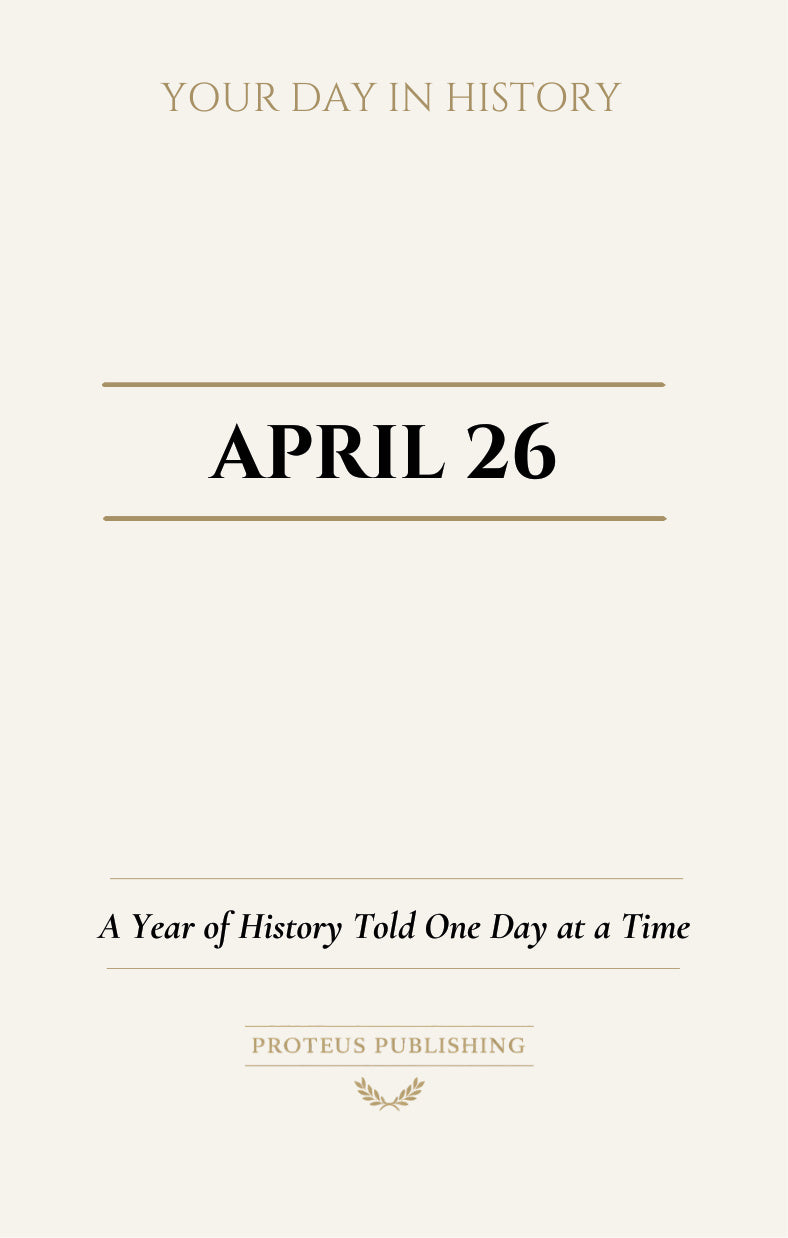 Date with History: April 26 - Front Cover