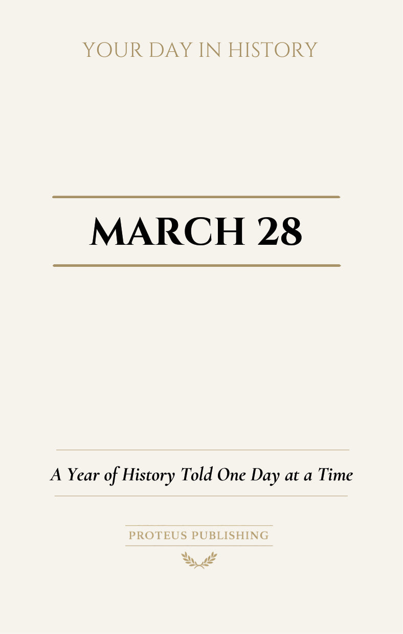 Date with History: March 28 - Front Cover
