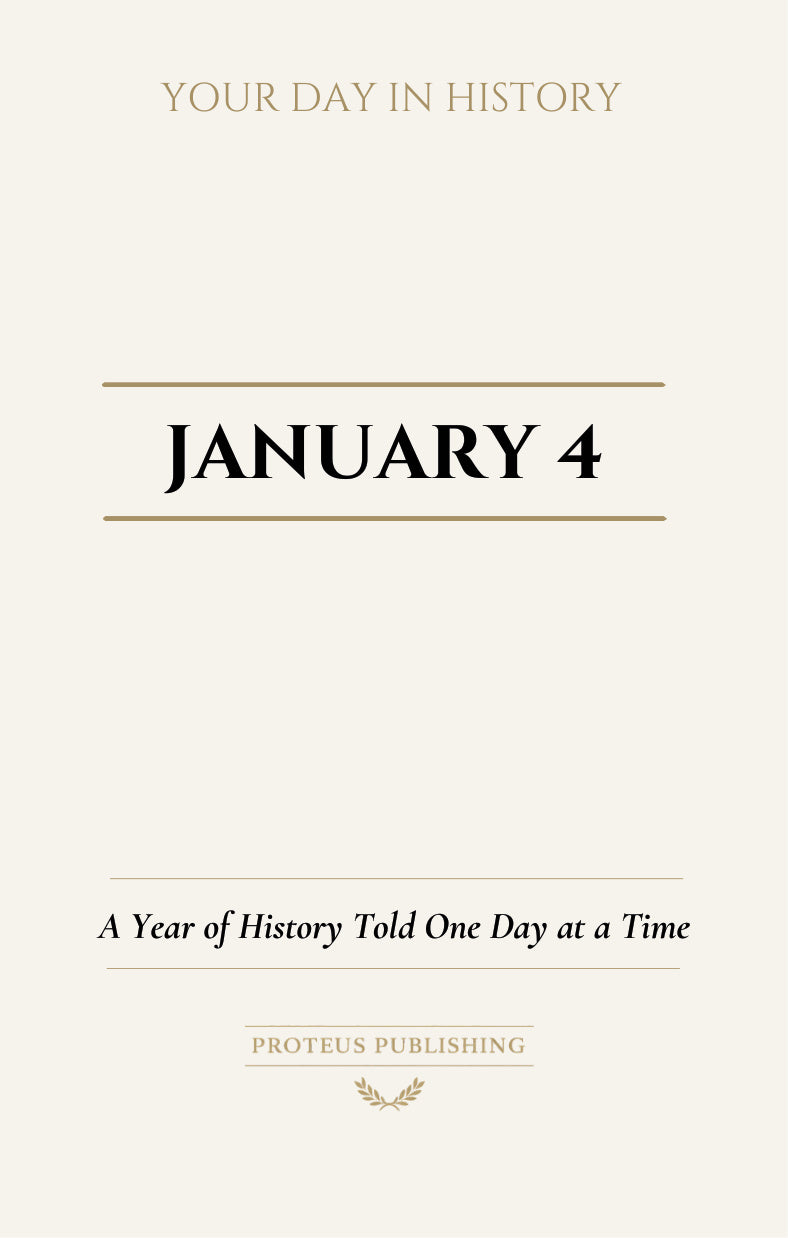 Date with History: January 4 - Front Cover