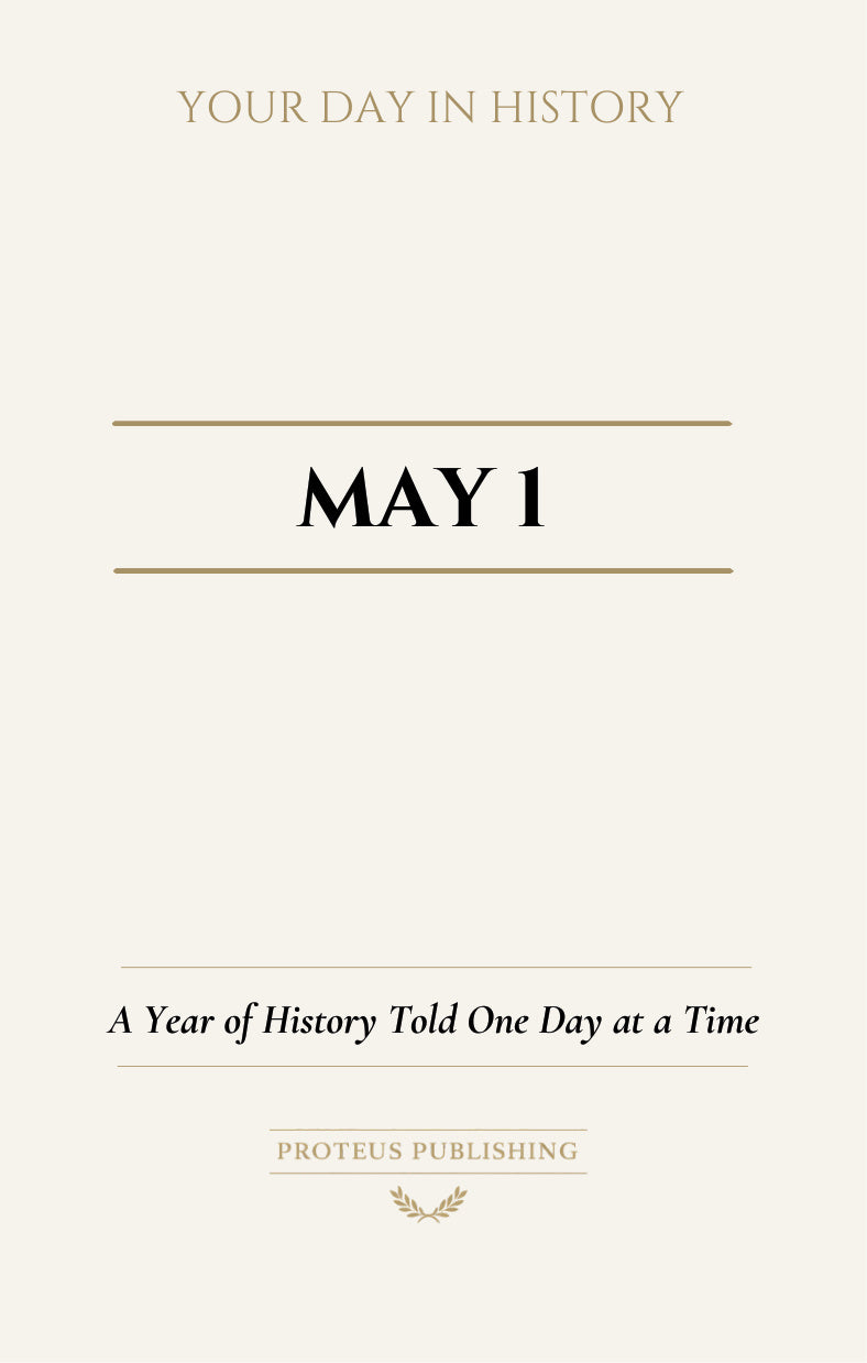Date with History: May 1 - Front Cover