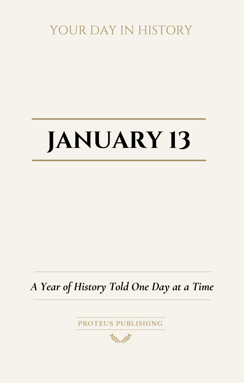 Date with History: January 13 - Front Cover