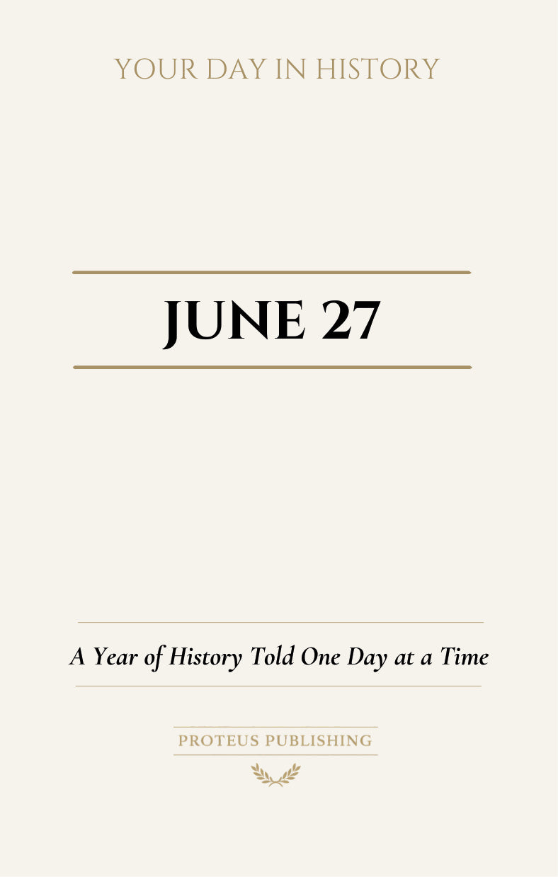 Date with History: June 27 - Front Cover