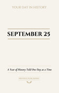 Date with History: September 25 - Front Cover