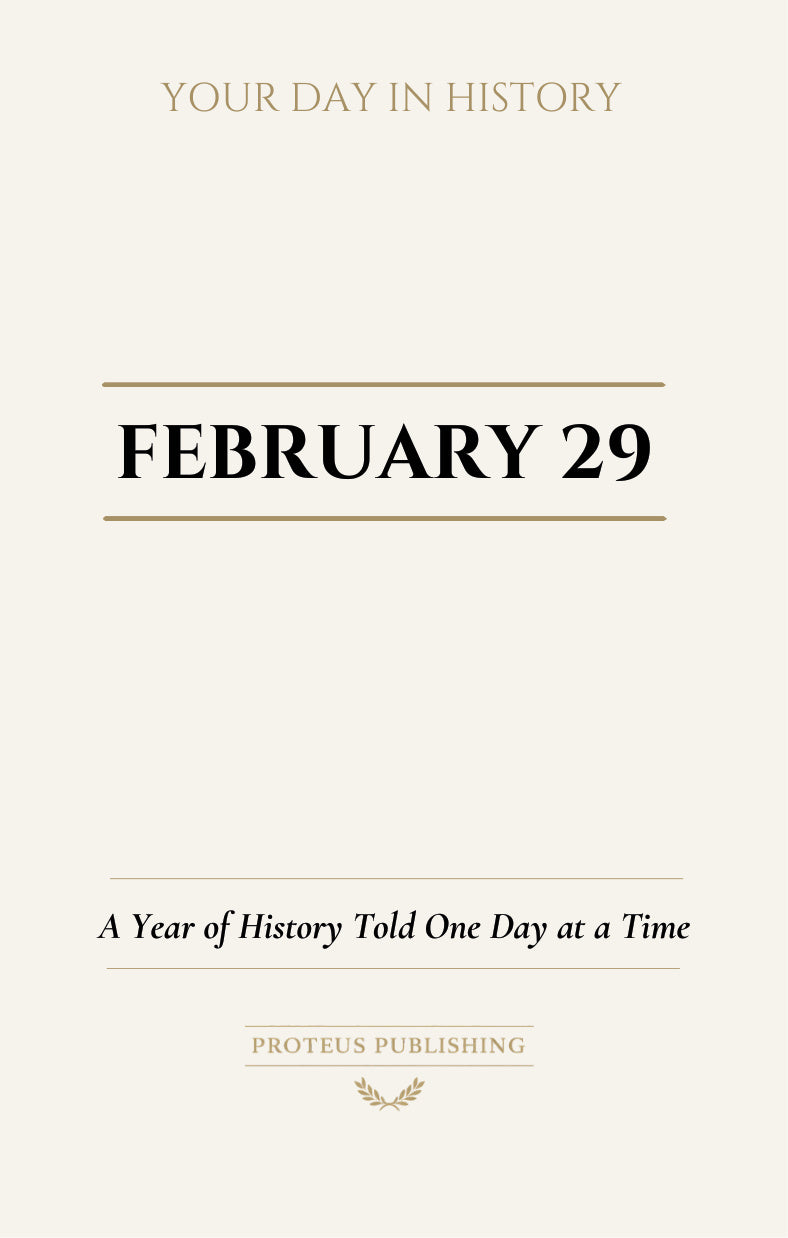 Date with History: February 29 - Front Cover