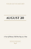 Date with History: August 20 - Front Cover