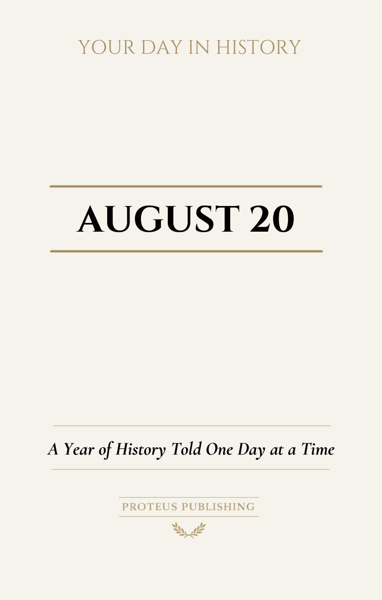 Date with History: August 20 - Front Cover