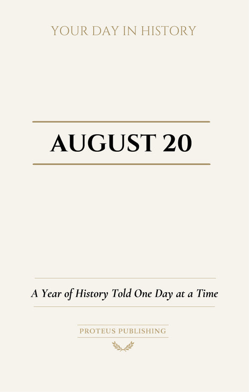 Date with History: August 20 - Front Cover