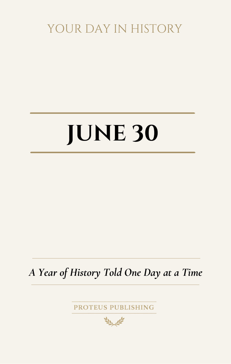 Date with History: June 30 - Front Cover