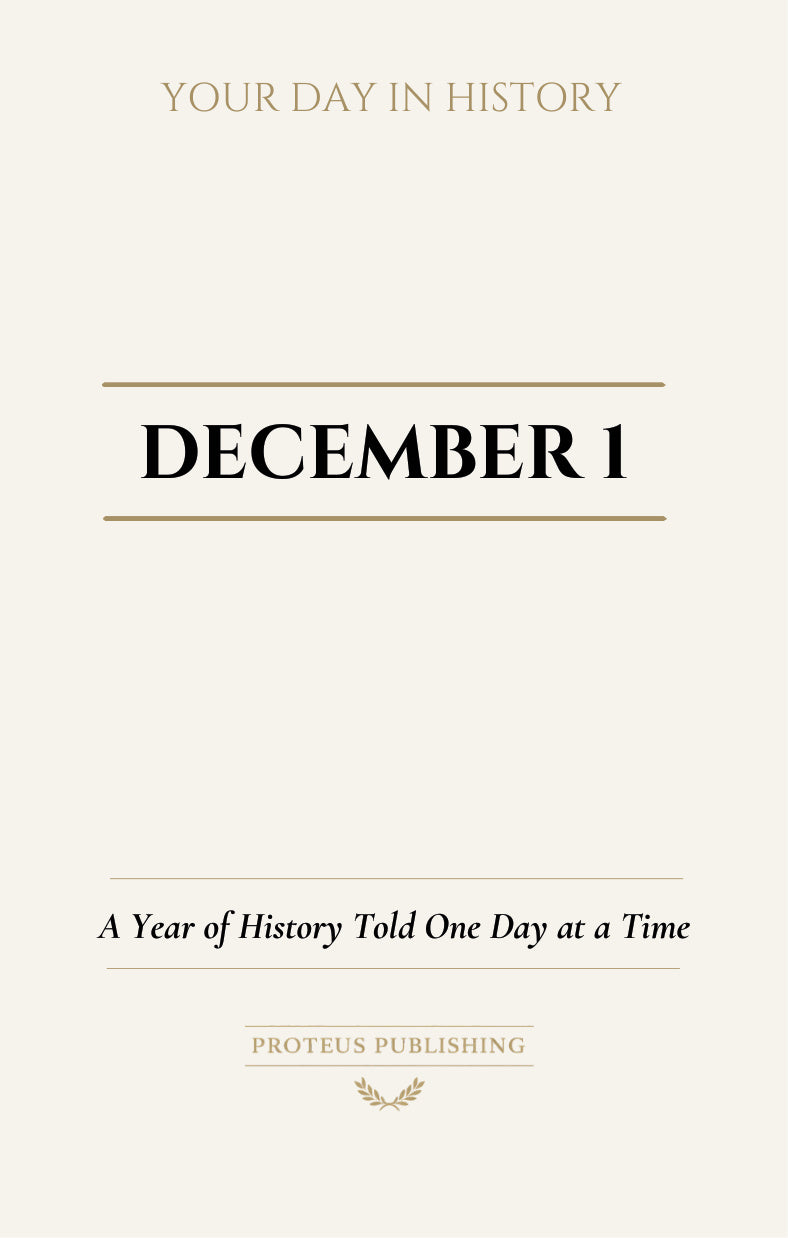 Date with History: December 1 - Front Cover