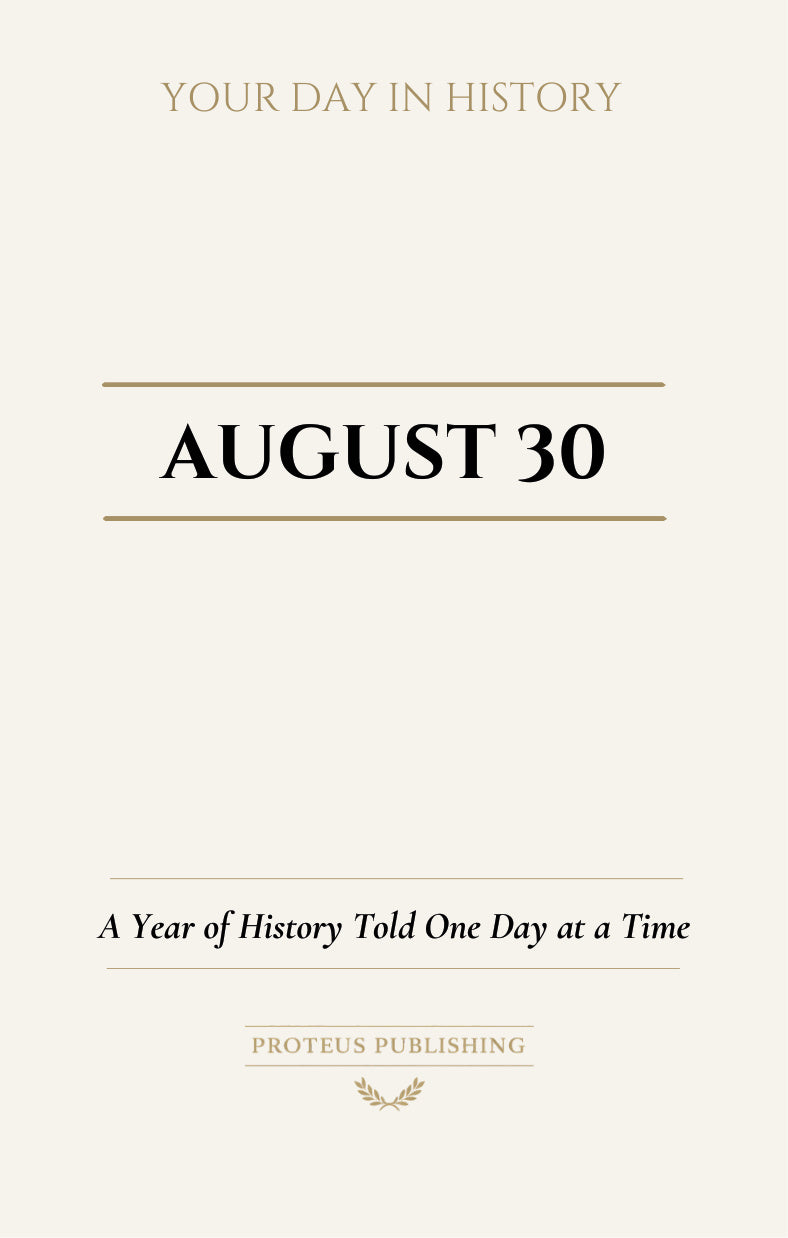Date with History: August 30 - Front Cover