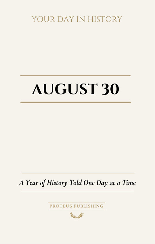Date with History: August 30 - Front Cover