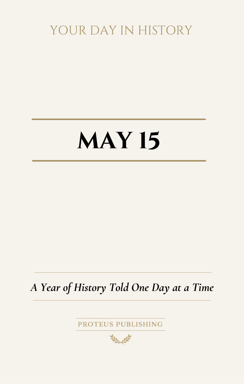 Date with History: May 15 - Front Cover