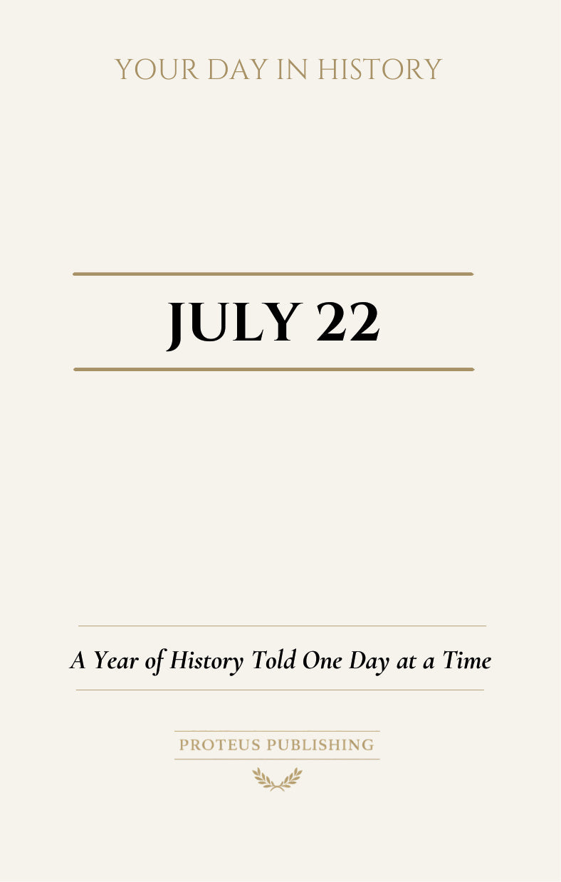 Date with History: July 22 - Front Cover