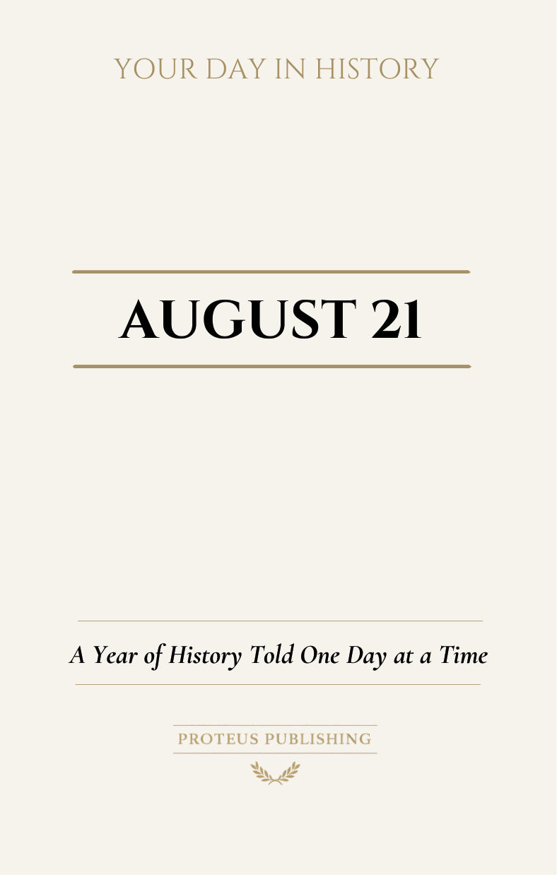 Date with History: August 21 - Front Cover