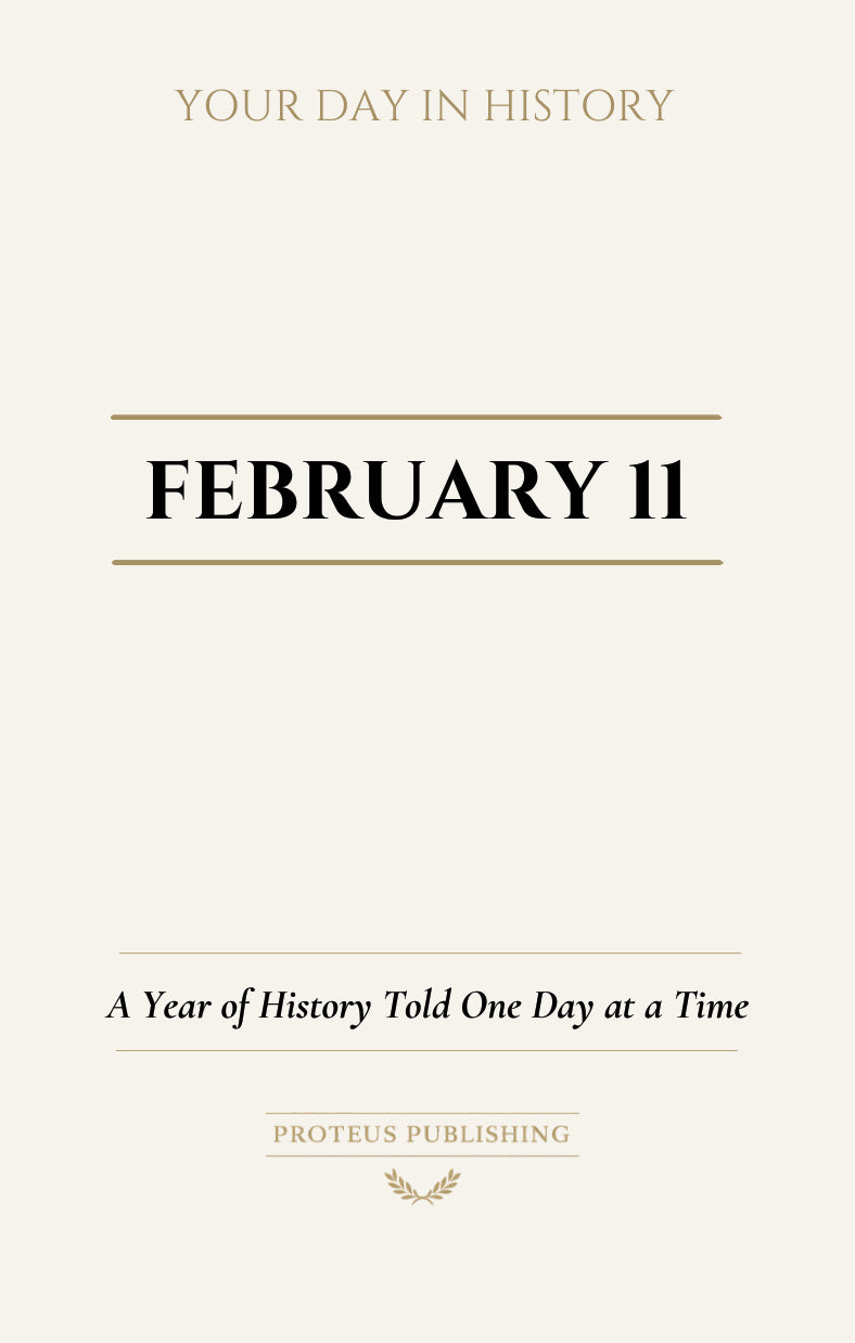 Date with History: February 11 - Front Cover
