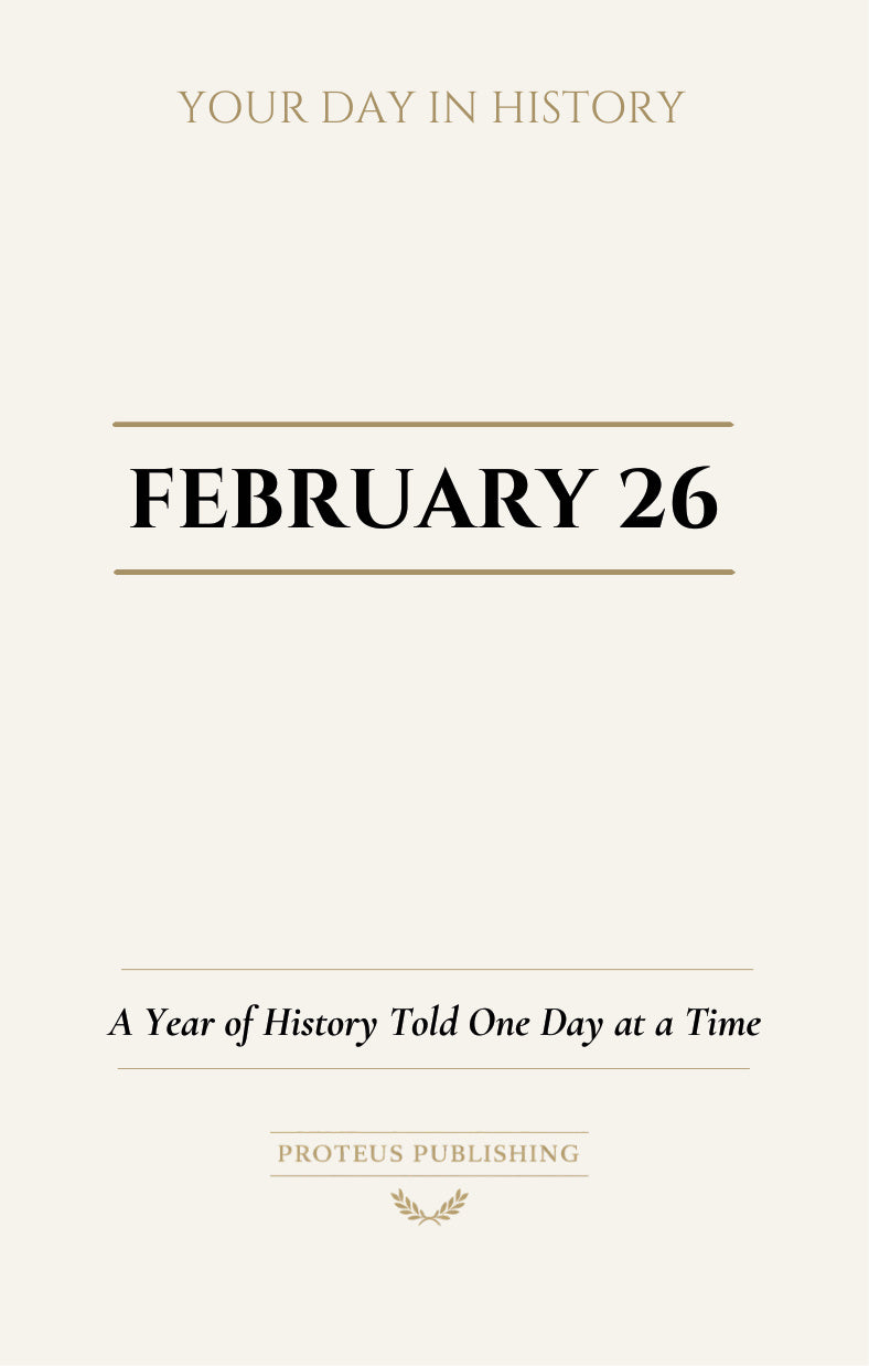 Date with History: February 26 - Front Cover