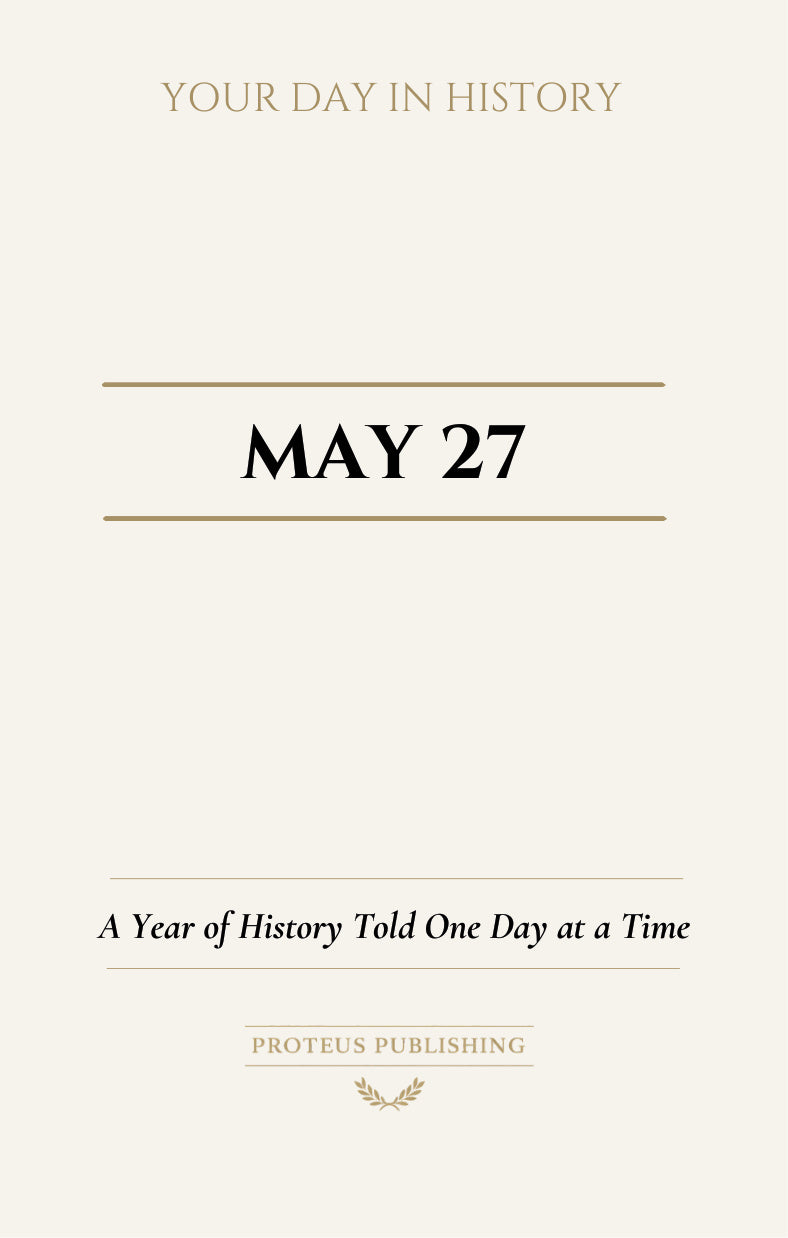 Date with History: May 27 - Front Cover