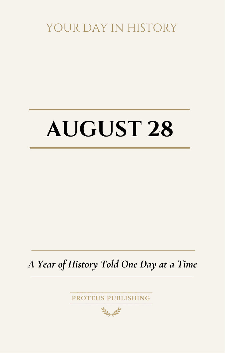 Date with History: August 28 - Front Cover