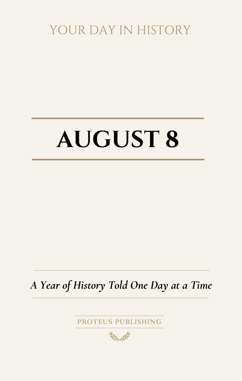 Date with History: August 8 - Front Cover